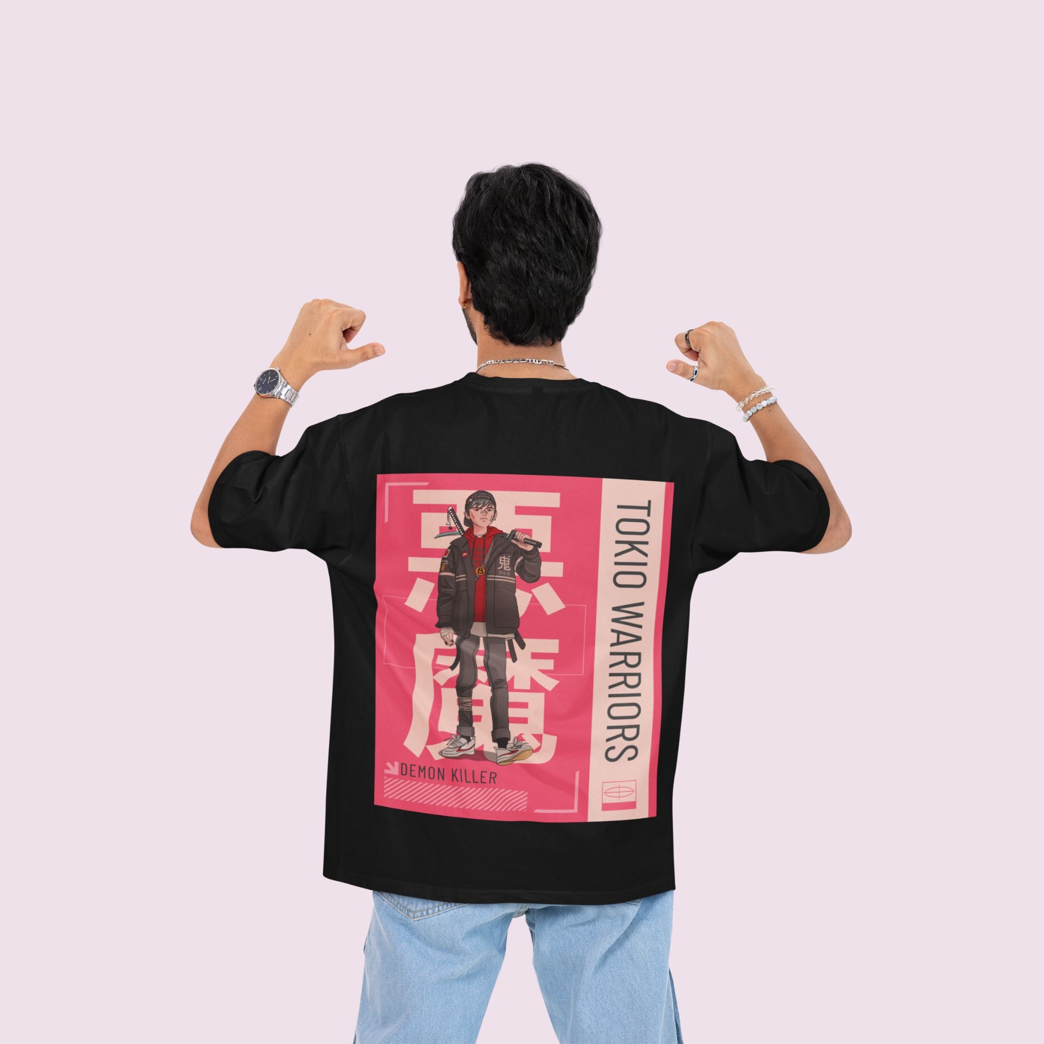SPECIALTRAITS TOKIO WARRIORS Unisex Oversized Classic T-Shirt