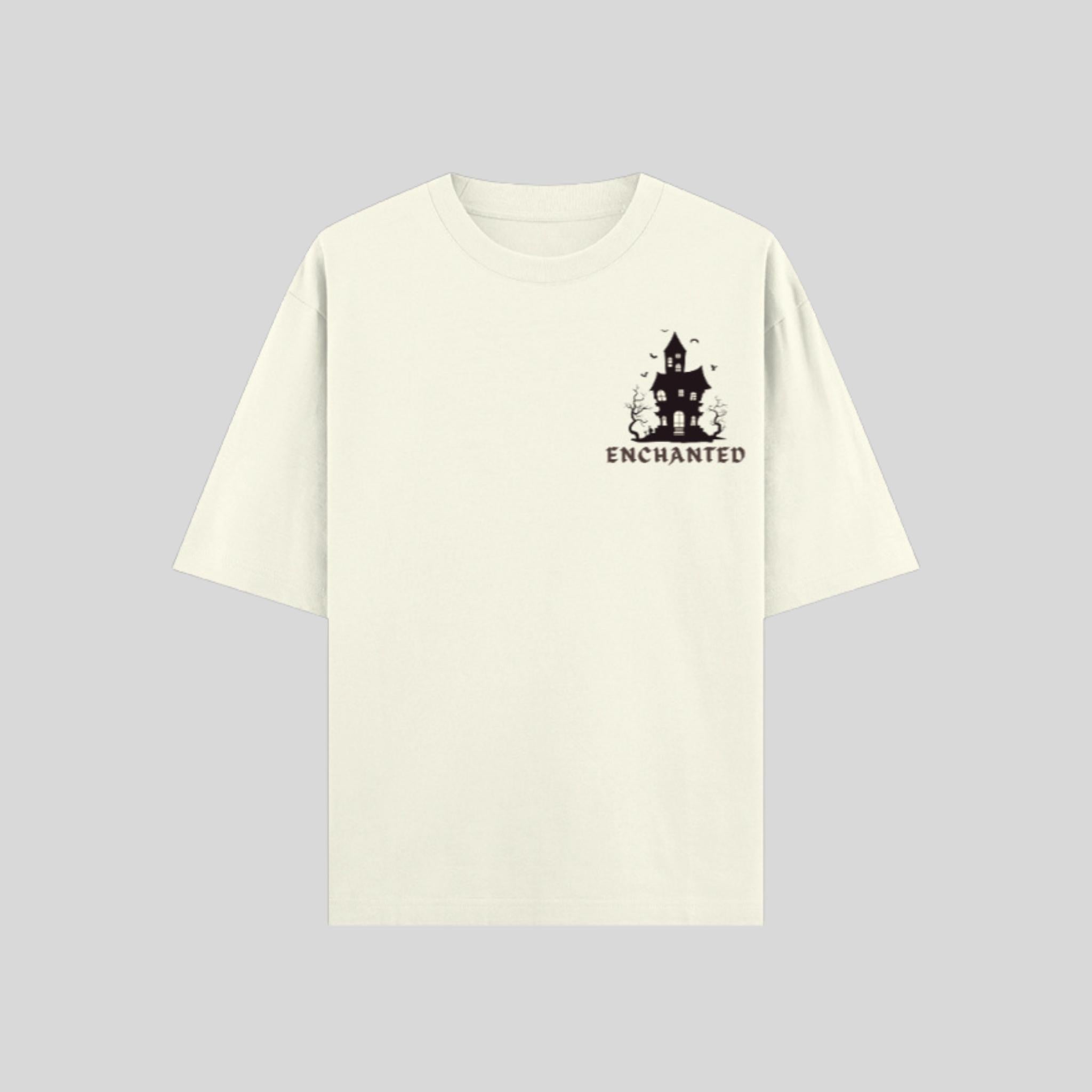 Enchanted Printed Oversized Classic T-Shirt