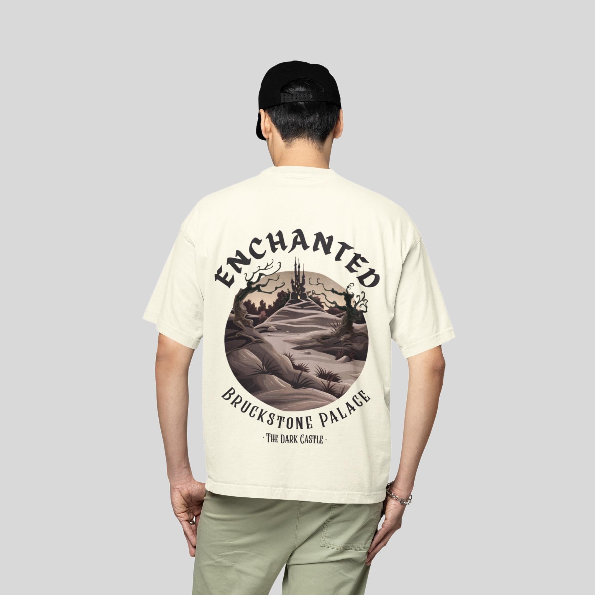 Enchanted Printed Oversized Classic T-Shirt