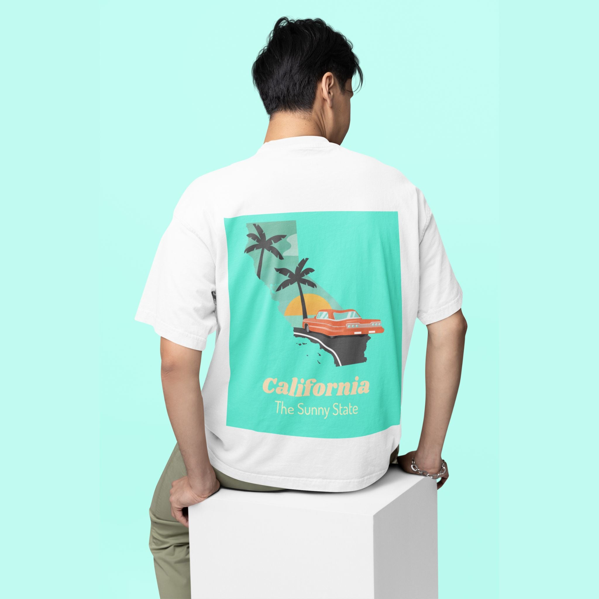 SPECIALTRAITS CALIFORNIA Unisex Oversized Classic T-Shirt