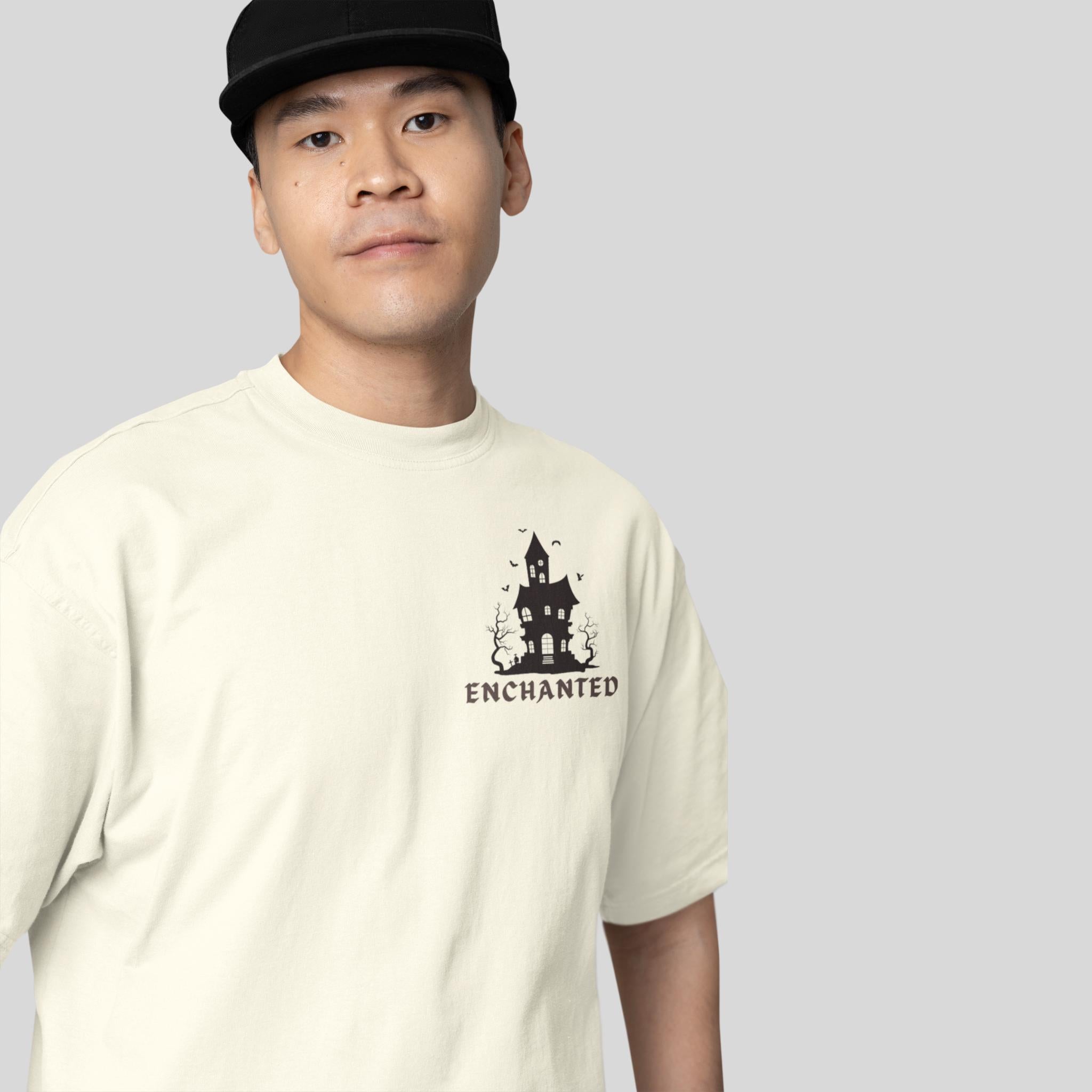 Enchanted Printed Oversized Classic T-Shirt