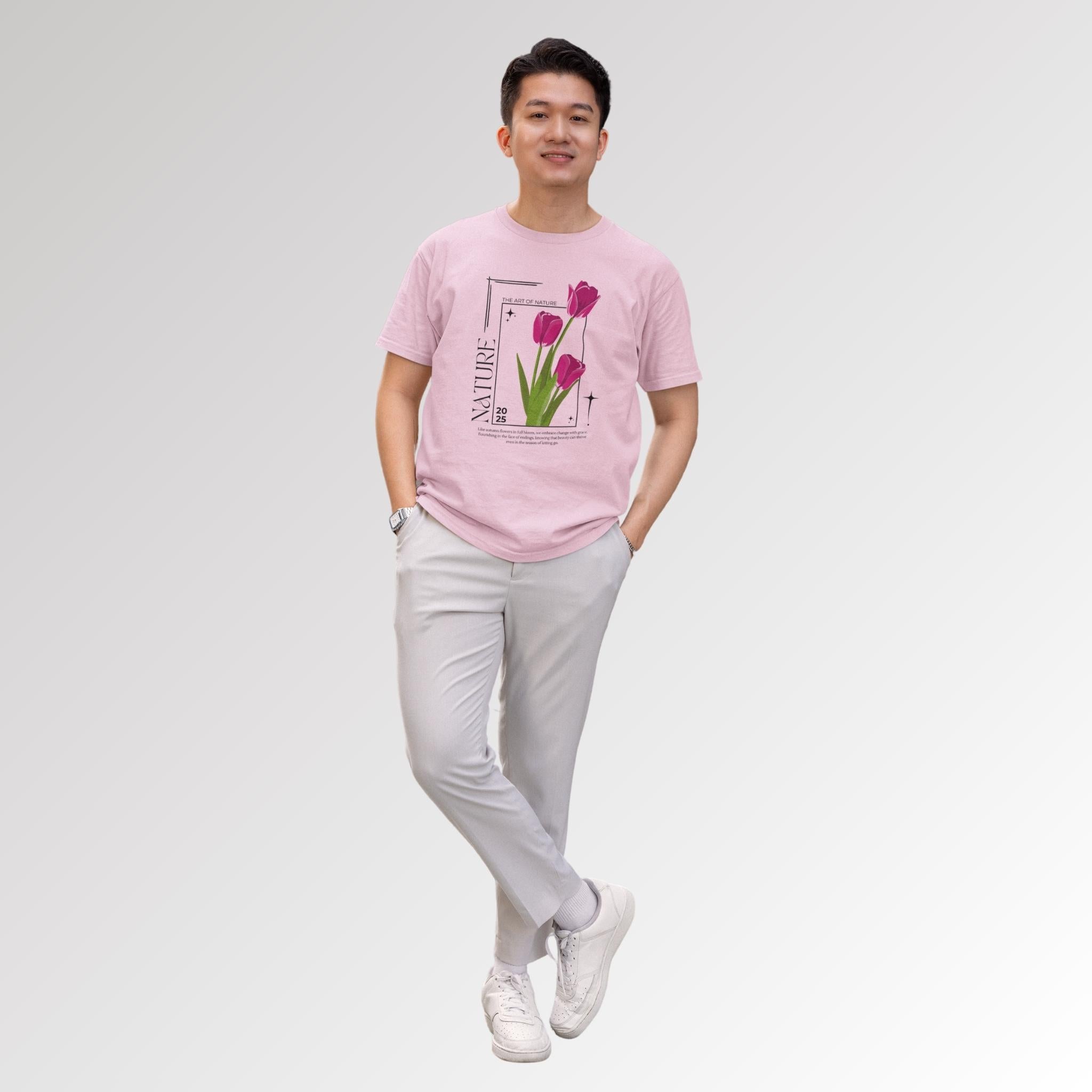 Unisex Printed Classic Crew T-Shirt