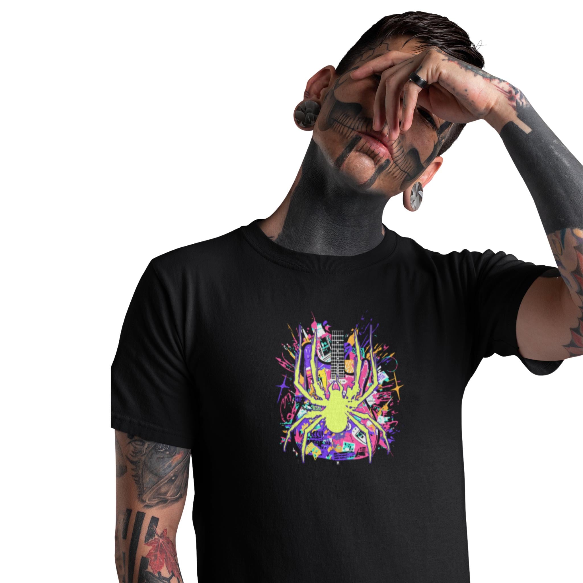 Spider Printed Classic Crew T-Shirt