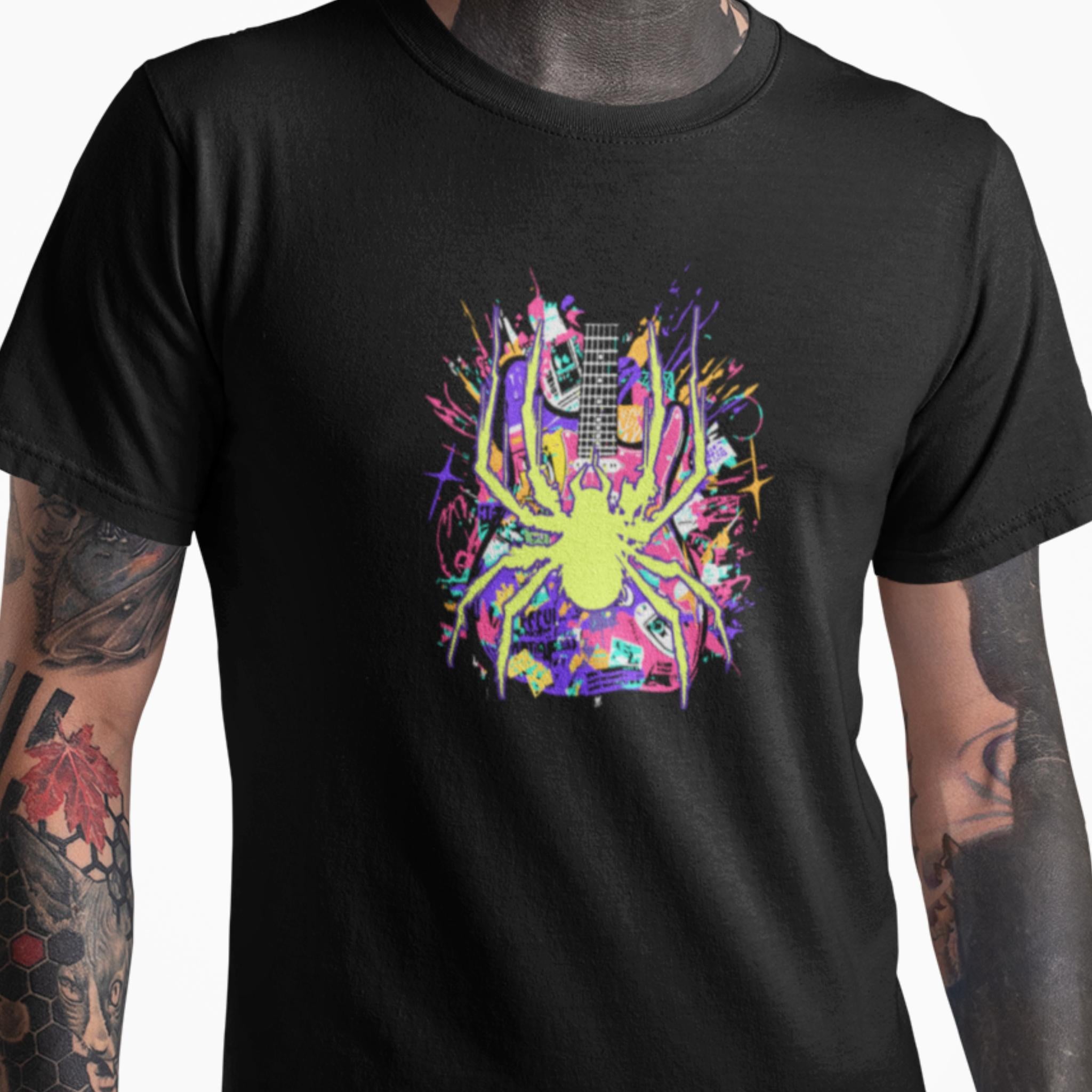 Spider Printed Classic Crew T-Shirt