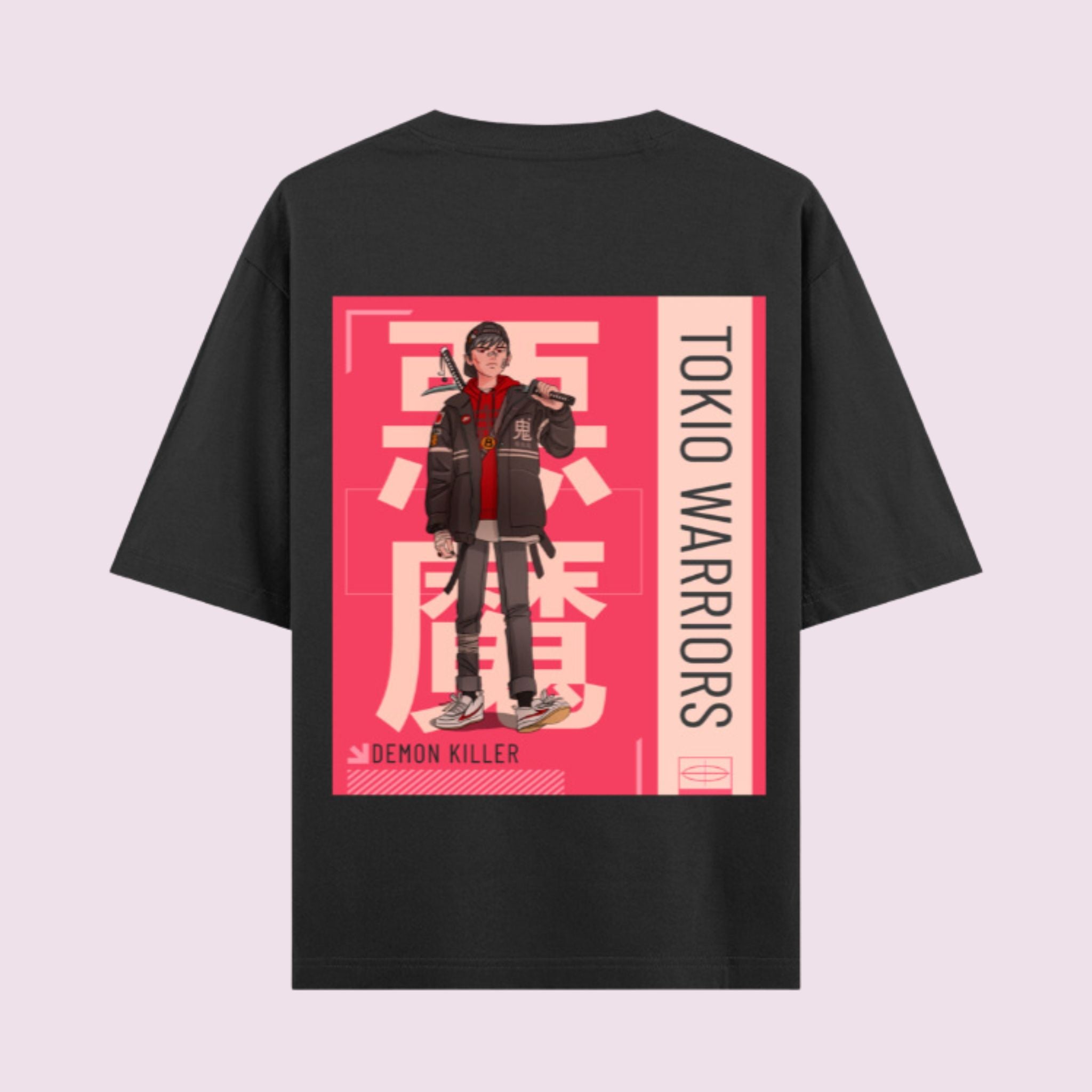 SPECIALTRAITS TOKIO WARRIORS Unisex Oversized Classic T-Shirt