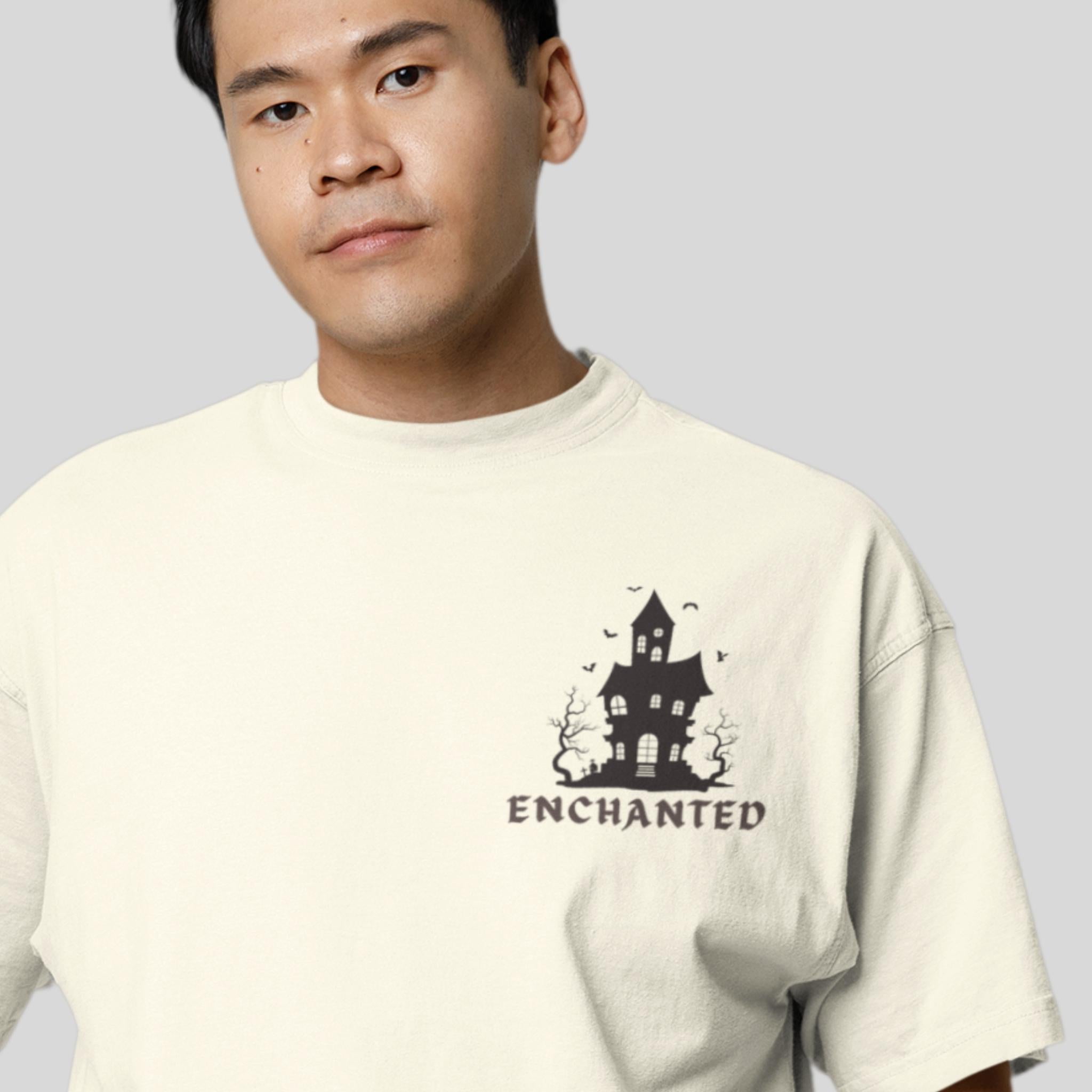 Enchanted Printed Oversized Classic T-Shirt
