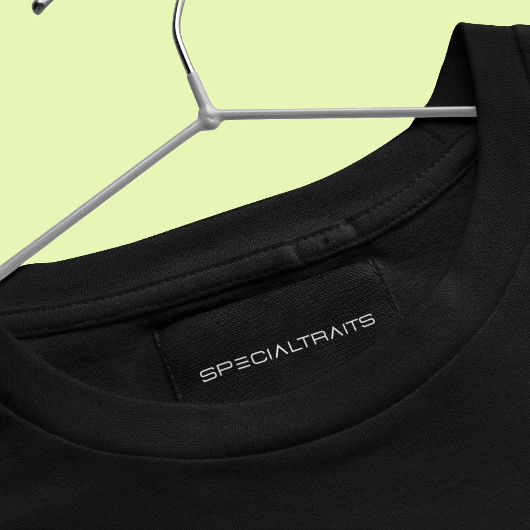 SPECIALTRAITS Unisex Stretch T-shirt Black